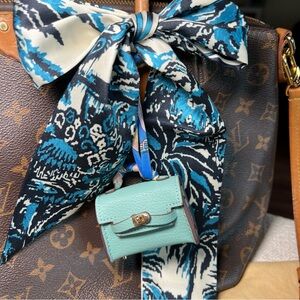 Blue Twilly with Mini Bag Charm